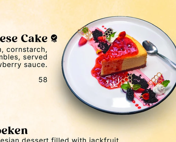New York Cheese Cake Roemah Kentang 1908